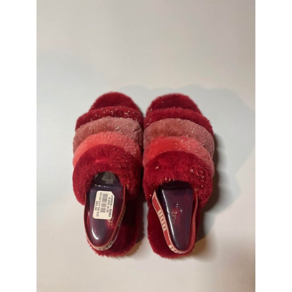Ugg Woman/Girls Fur Metallic sparkle - Picture 2 of 9